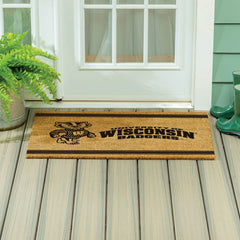 University of Wisconsin-Madison Large One Color Coir Mat, 36"x24", Collegiate