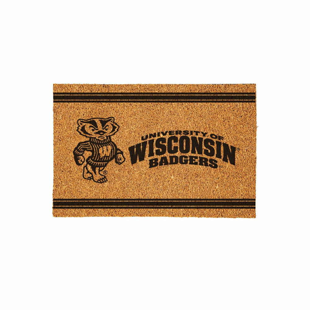 University of Wisconsin-Madison Large One Color Coir Mat, 36"x24", Collegiate