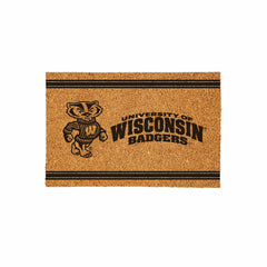 University of Wisconsin-Madison Large One Color Coir Mat, 36"x24", Collegiate