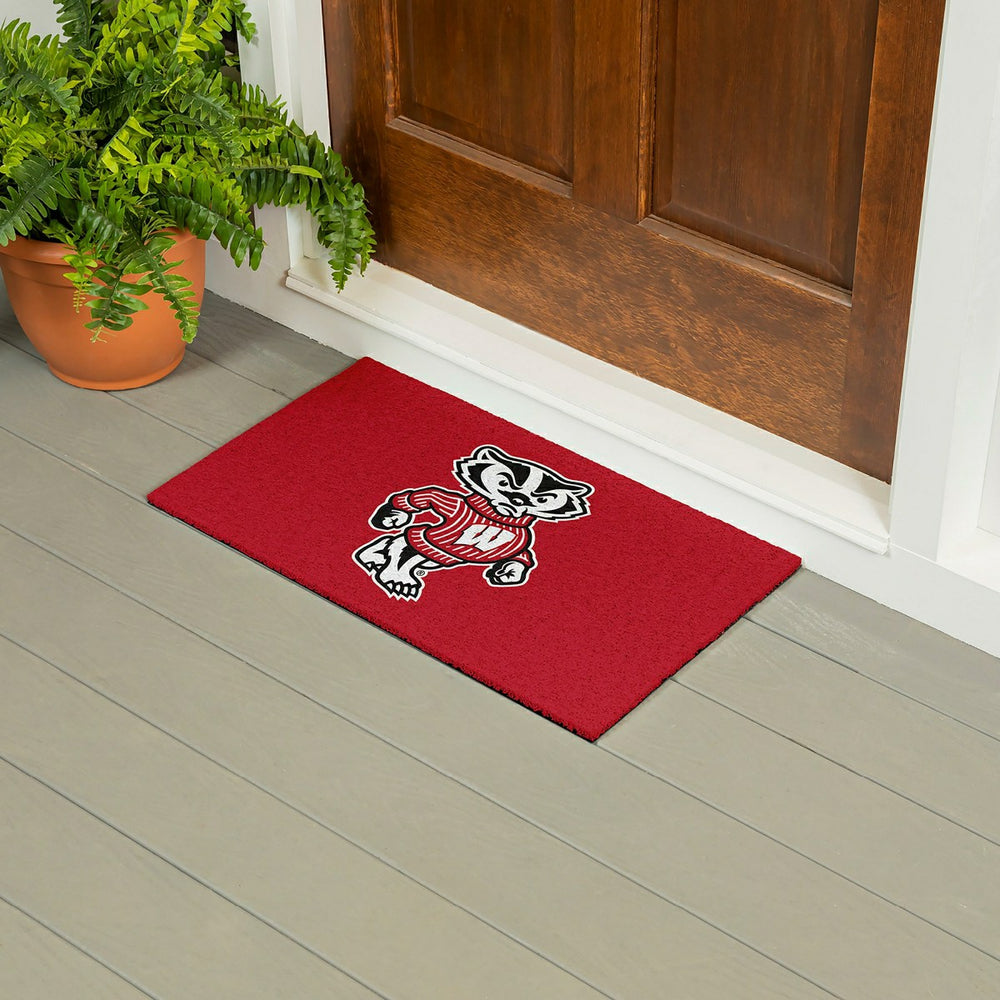 Full Color PVC Mat, 16" x 28", University of Wisconsin-Madison, Collegiate