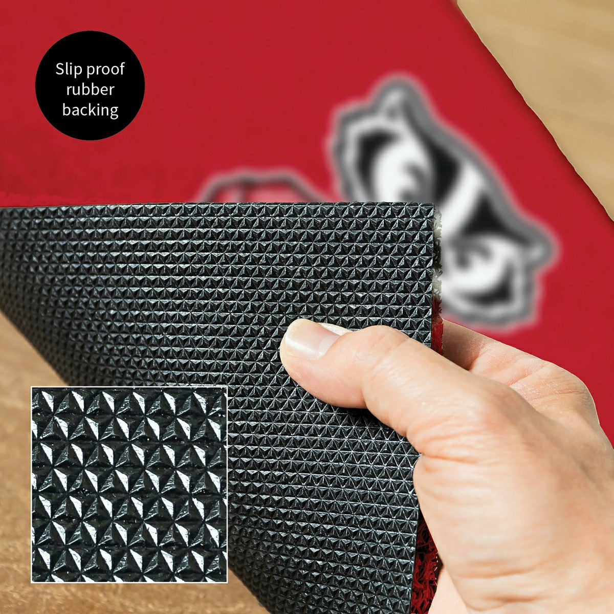 Full Color PVC Mat, 16" x 28", University of Wisconsin-Madison, Collegiate