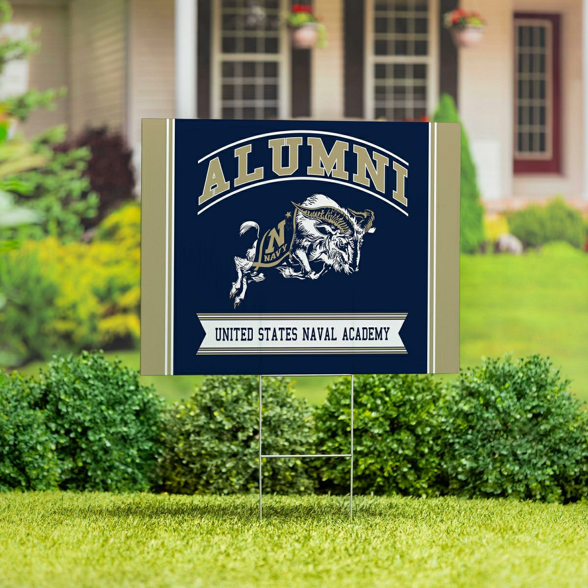 US Naval Academy Coroplast Yard Sign Alumni, Collegiate, Home