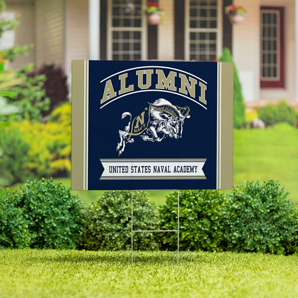 US Naval Academy Coroplast Yard Sign Alumni, Collegiate, Home