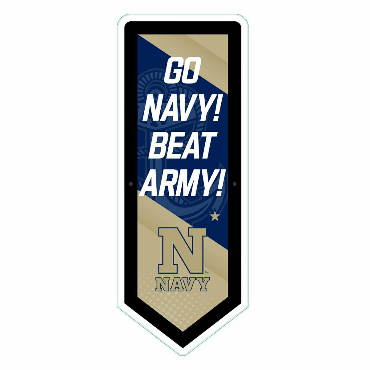 LED Wall Decor, Pennant, US Naval Academy, Collegiate, Home