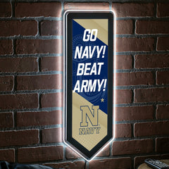LED Wall Decor, Pennant, US Naval Academy, Collegiate, Home