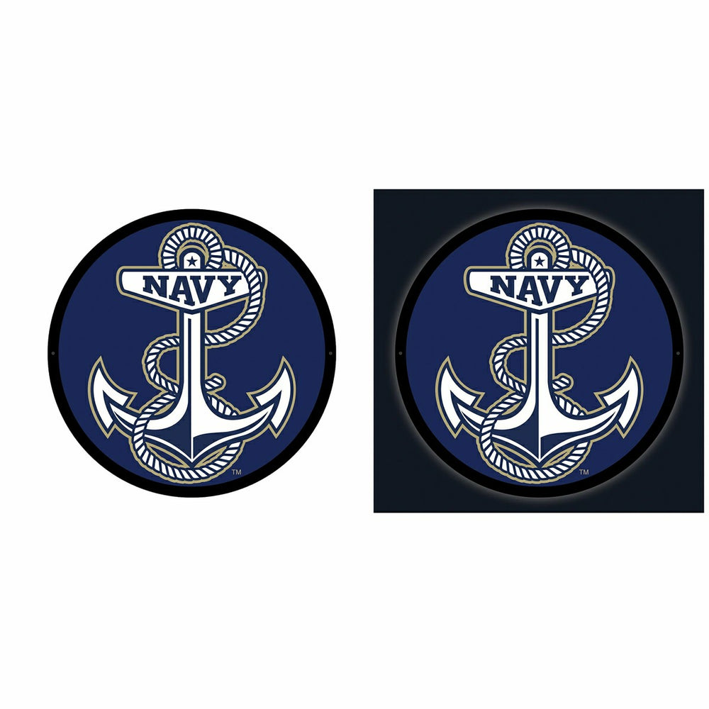 LED Wall Decor, Crest, US Naval Academy, Collegiate, Home