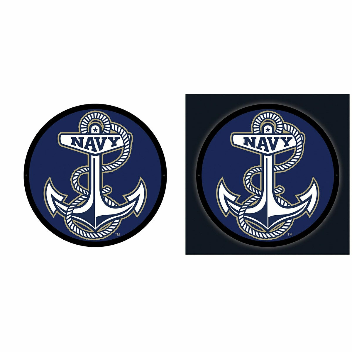 LED Wall Decor, Crest, US Naval Academy, Collegiate, Home