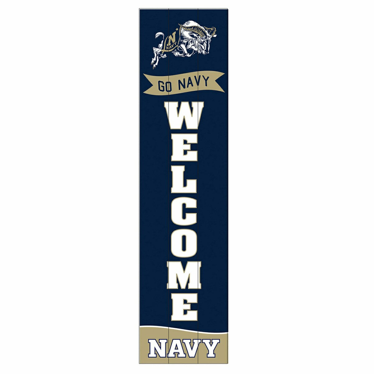 US Naval Academy Large Single Sided Leaner, 46", Collegiate, Home