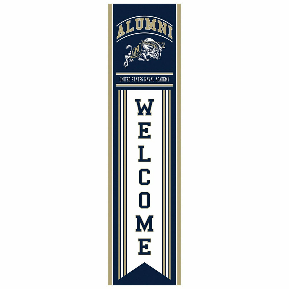 US Naval Academy Alumni Single Sided Large Leaner, 46", Collegiate, Home