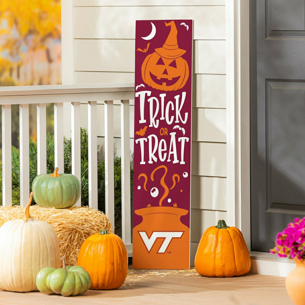 47" Double Sided Leaner, Virginia Tech, Halloween, Collegiate, Home