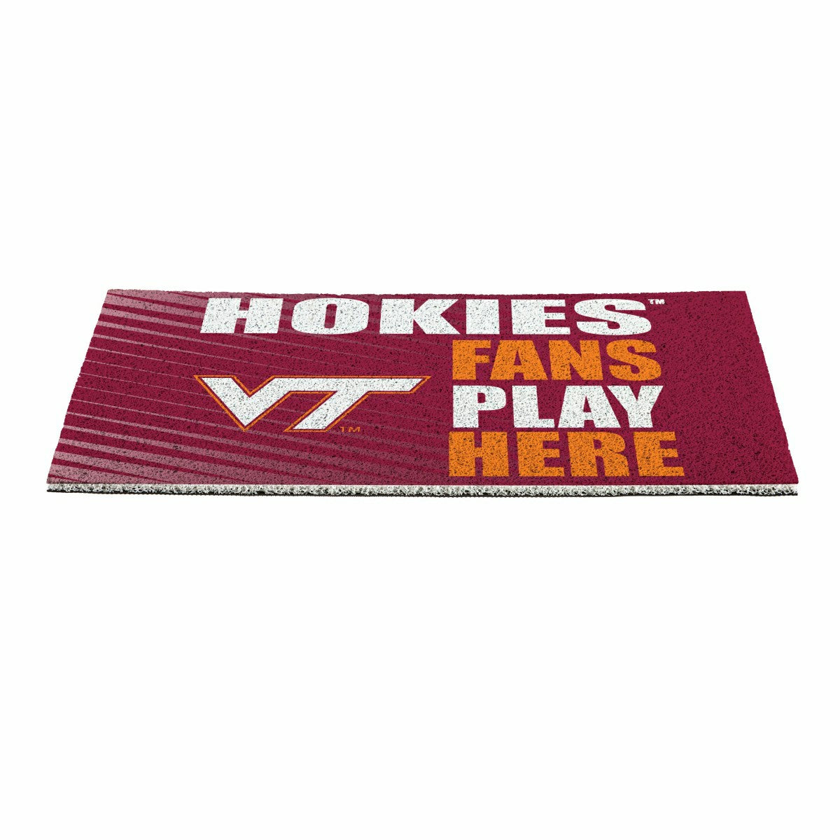 Virginia Tech Fan Mat, 28"x16", Collegiate