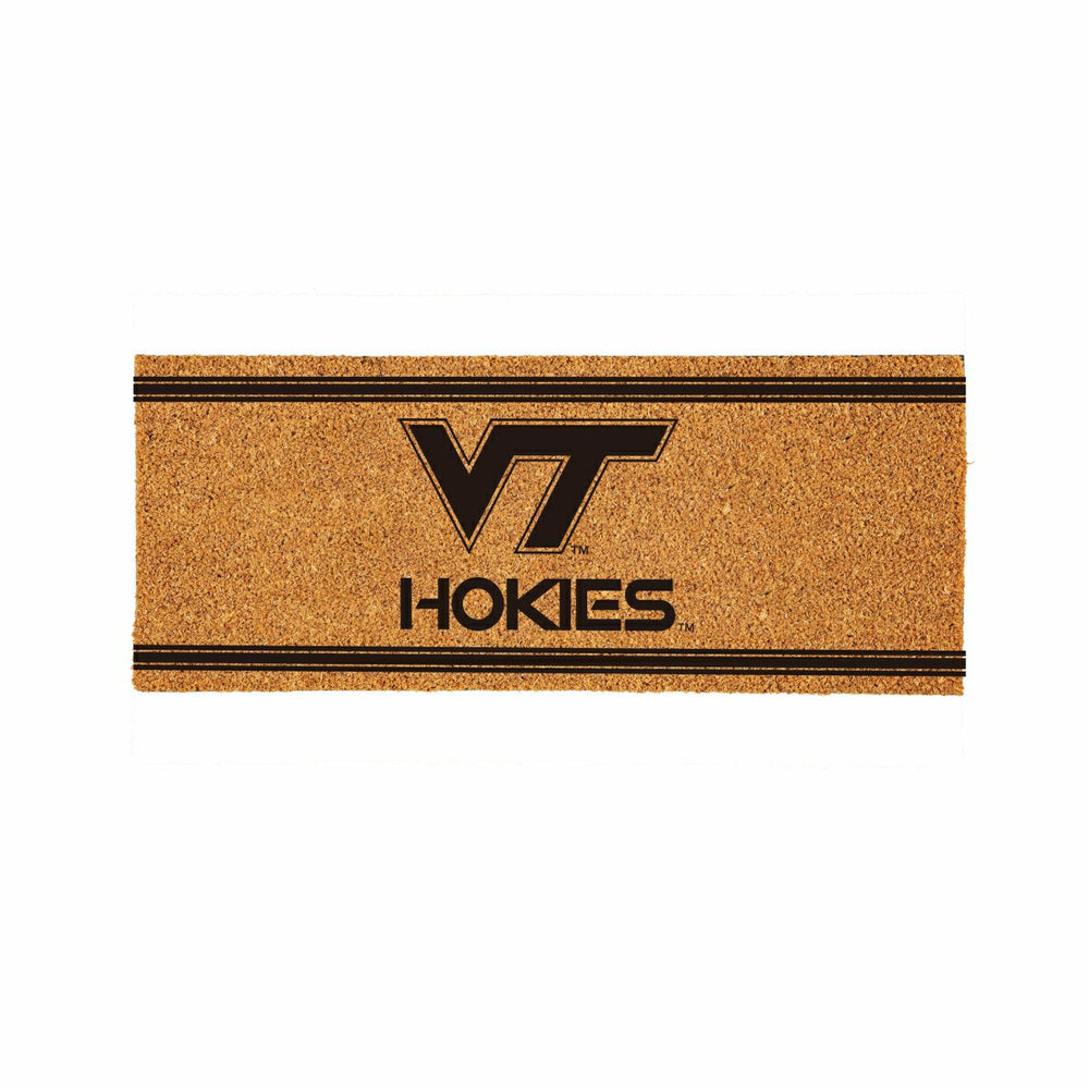 Virginia Tech Extra Large One Color Coir Mat, 60"x24", Collegiate
