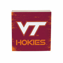 Virginia Tech Plock, Down Home Fans, 6x6, Collegiate, Home