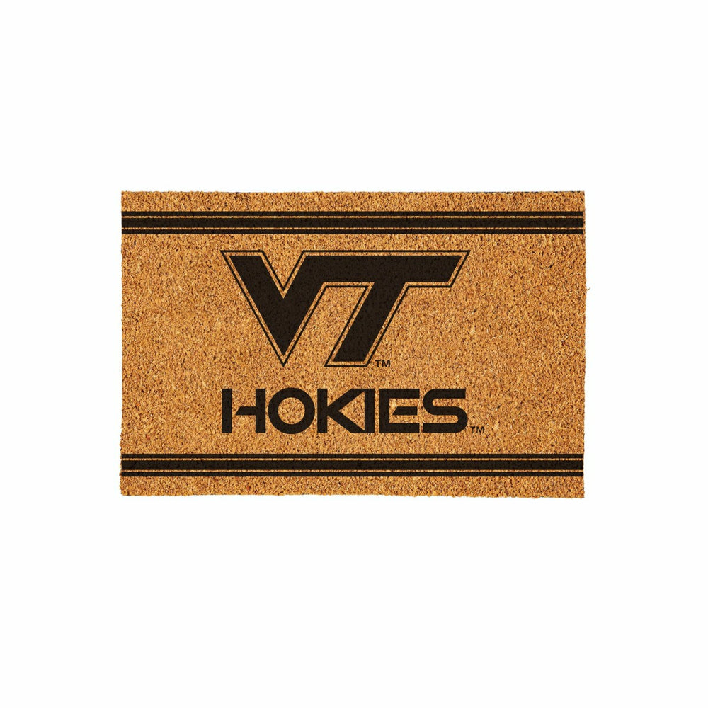 Virginia Tech Large One Color Coir Mat, 36"x24", Collegiate