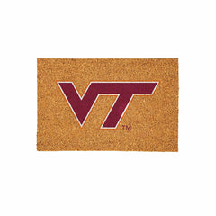 Virginia Tech Large Full Color Coir Mat, 36"x24", Collegiate