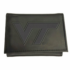 Virginia Tech, Tri-Fold Wallet, Black, Collegiate, Home
