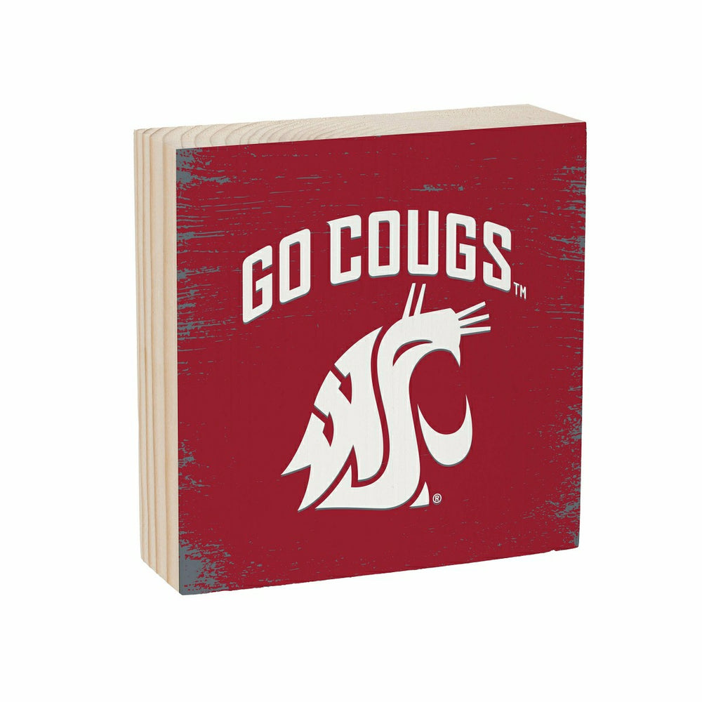 Washington State University Plock, Down Home Fans, 6x6, Collegiate, Home