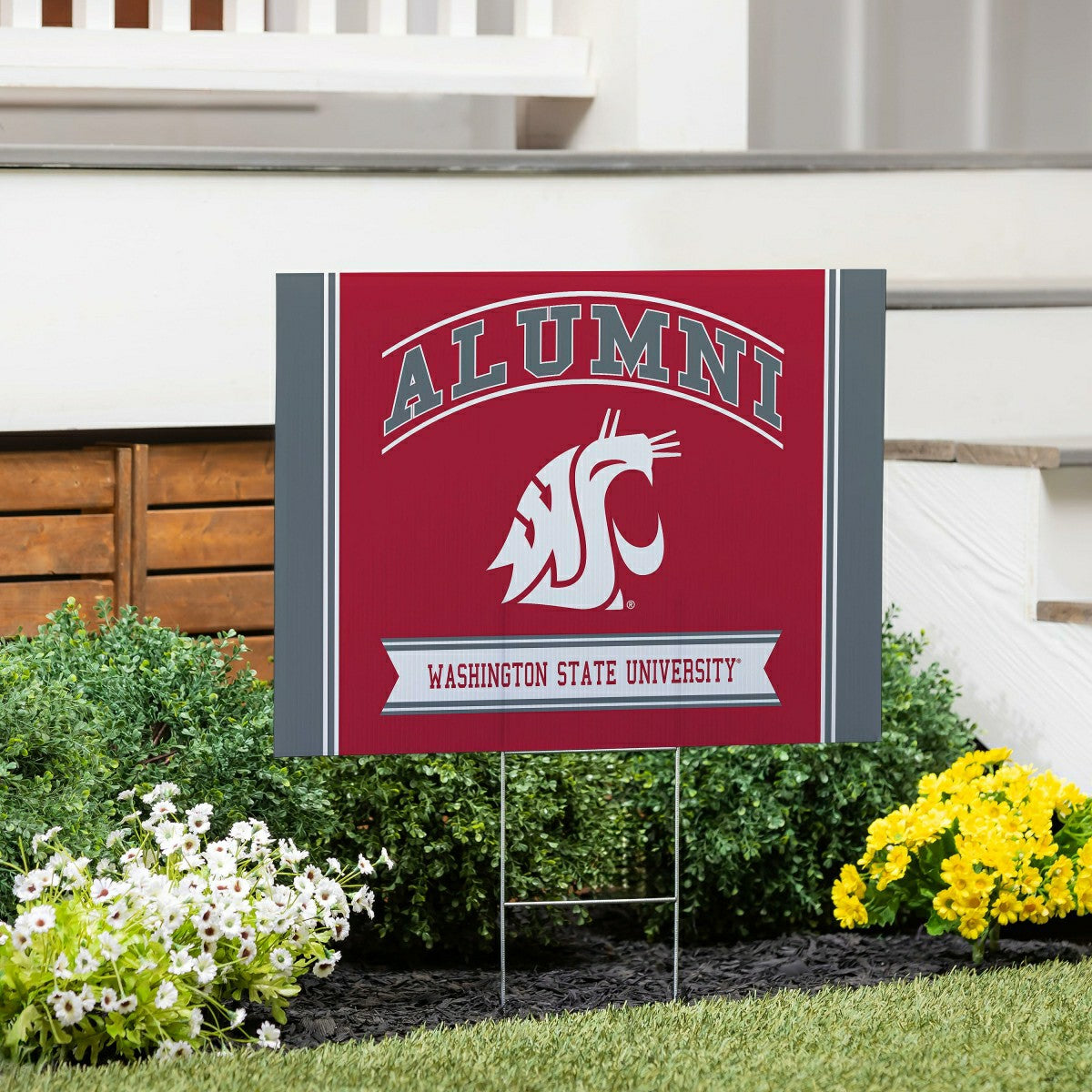 Washington State University Coroplast Yard Sign Alumni, Collegiate, Home