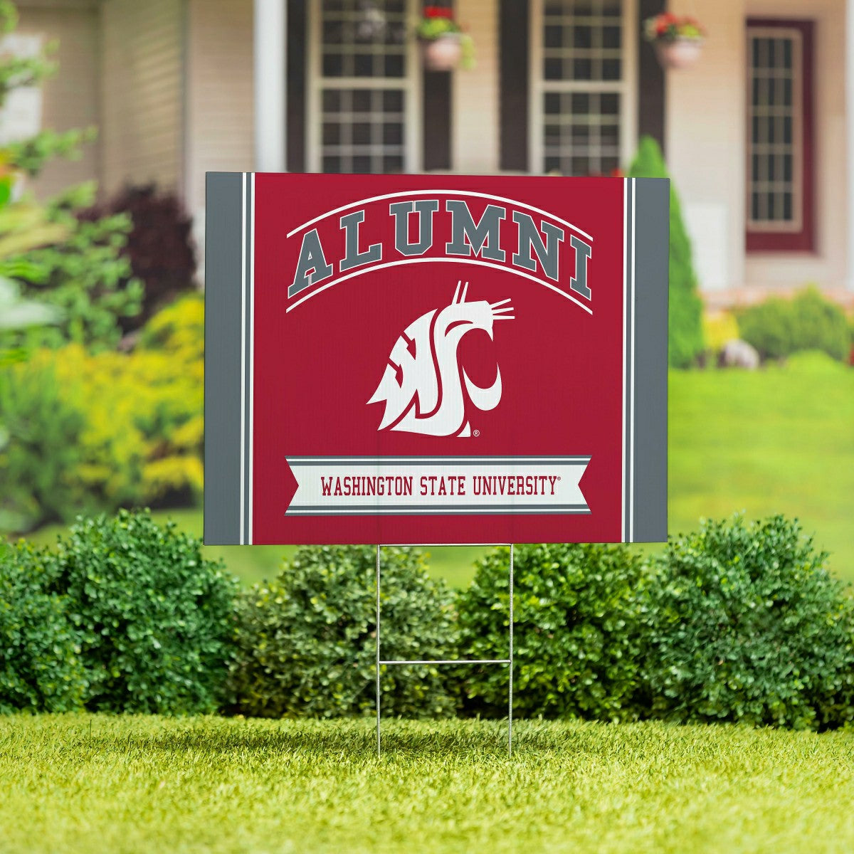 Washington State University Coroplast Yard Sign Alumni, Collegiate, Home