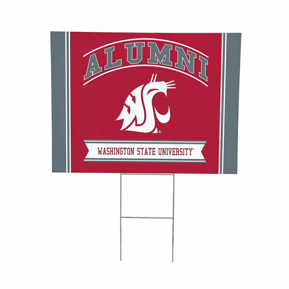 Washington State University Coroplast Yard Sign Alumni, Collegiate, Home