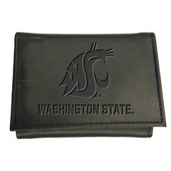 Washington State University, Tri-Fold Wallet, Black, Collegiate, Home