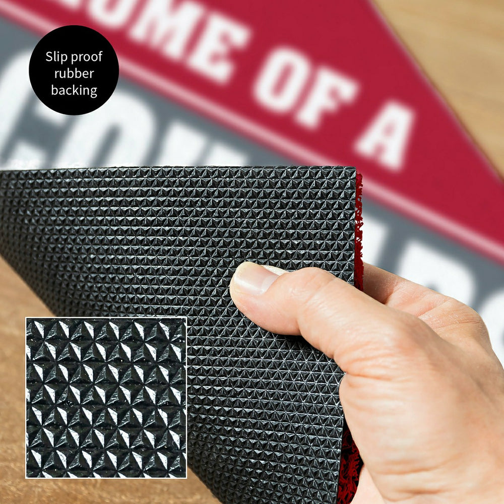 Washington State University, PVC Mat COLOR, Home of a Fan, Collegiate