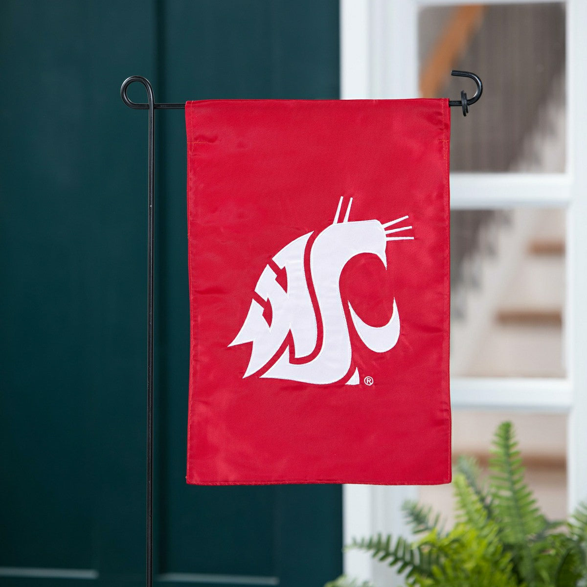 Washington State University Applique Garden Flag, Collegiate, Home