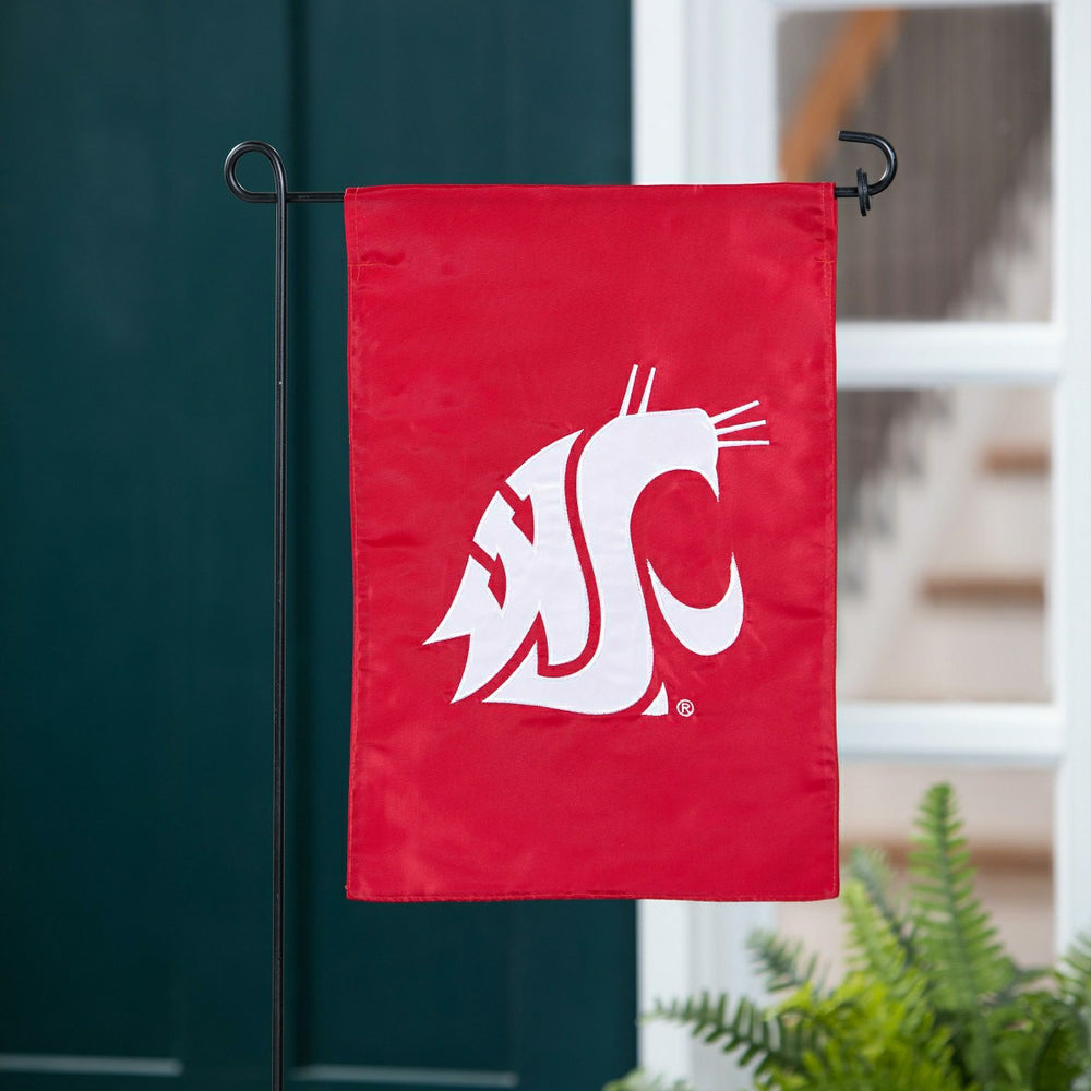 Washington State University Applique Garden Flag, Collegiate, Home