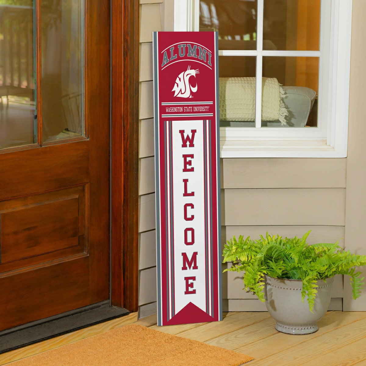 Washington State University Alumni Single Sided Large Leaner, 46", Collegiate, Home