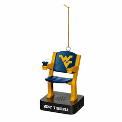 Stadium Seat Ornament, West Virginia University, Collegiate, Home
