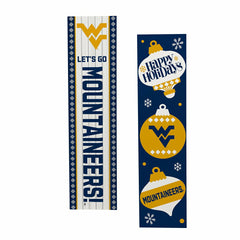 47" Double Sided Leaner, West Virginia University, Christmas, Collegiate, Home