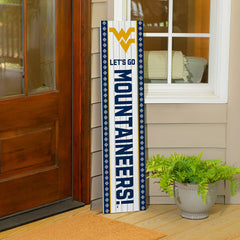 47" Double Sided Leaner, West Virginia University, Christmas, Collegiate, Home