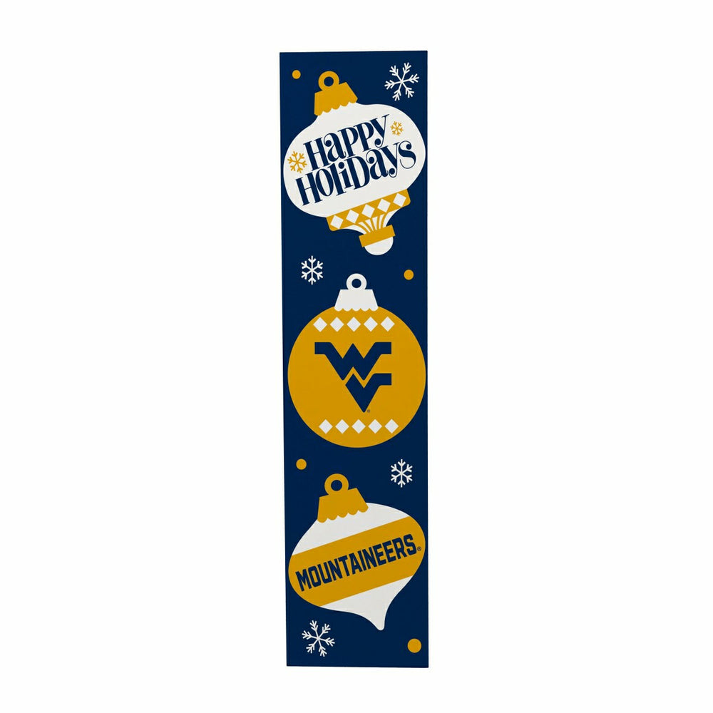 47" Double Sided Leaner, West Virginia University, Christmas, Collegiate, Home