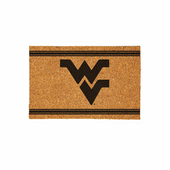 West Virginia University Large One Color Coir Mat, 36"x24", Collegiate