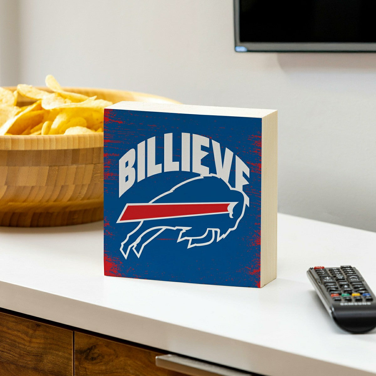 Buffalo Bills Plock, Down Home Fans, 6x6, Home, NFL