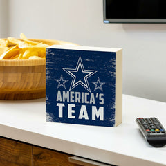 Dallas Cowboys Plock, Down Home Fans, 6x6, Home, NFL