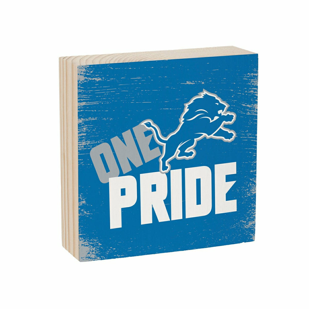 Detroit Lions Plock, Down Home Fans, 6x6, Home, NFL