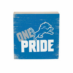 Detroit Lions Plock, Down Home Fans, 6x6, Home, NFL
