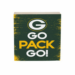 Green Bay Packers Plock, Down Home Fans, 6x6, Home, NFL