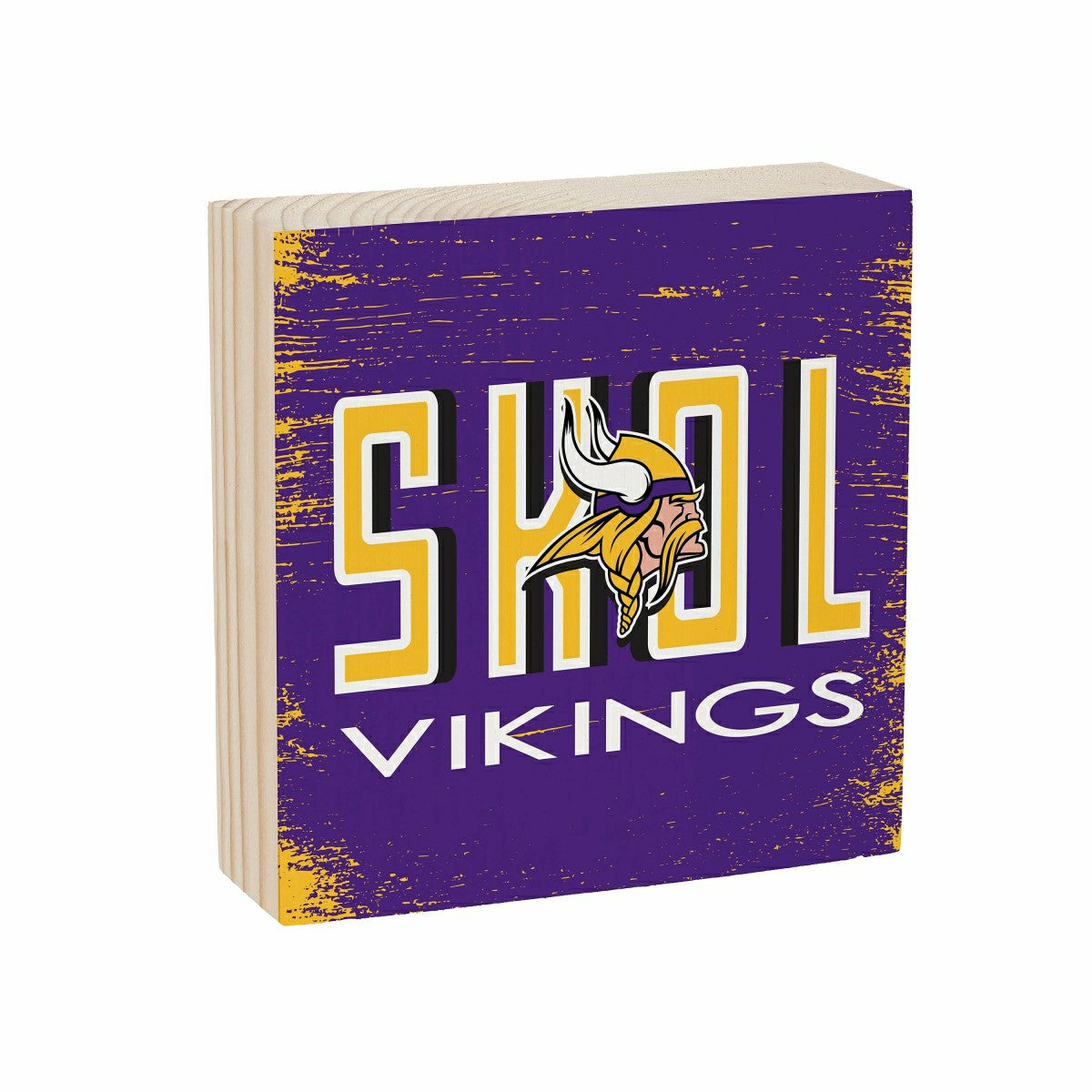 Minnesota Vikings Plock, Down Home Fans, 6x6, Home, NFL
