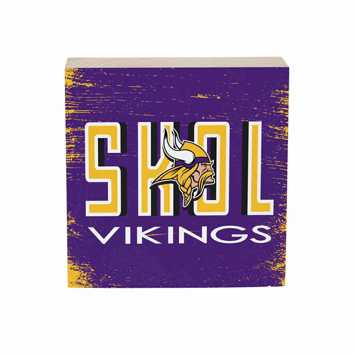 Minnesota Vikings Plock, Down Home Fans, 6x6, Home, NFL