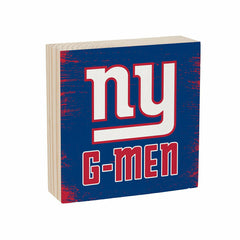 New York Giants Plock, Down Home Fans, 6x6, Home, NFL