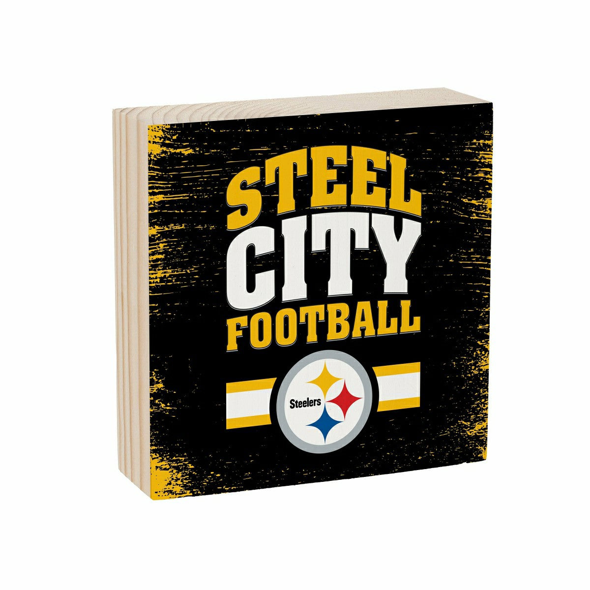 Pittsburgh Steelers Plock, Down Home Fans, 6x6, Home, NFL