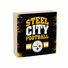 Pittsburgh Steelers Plock, Down Home Fans, 6x6, Home, NFL