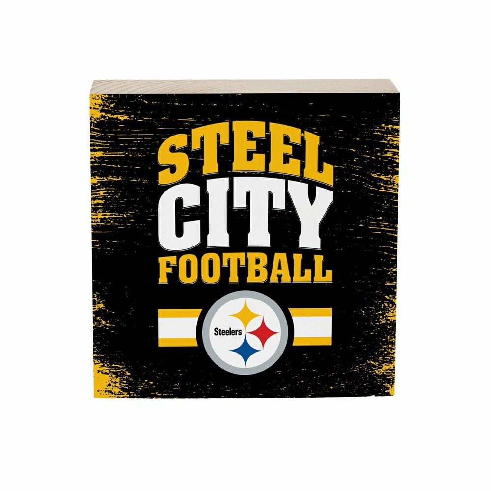 Pittsburgh Steelers Plock, Down Home Fans, 6x6, Home, NFL