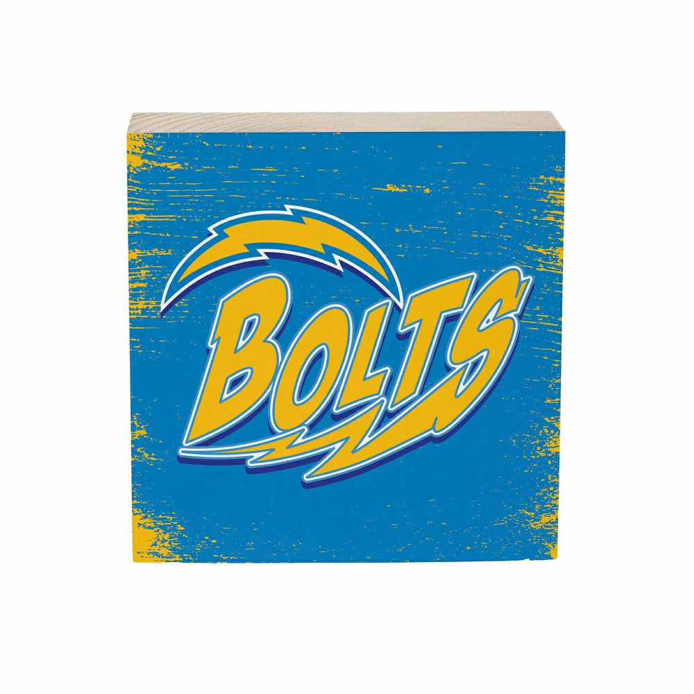 Los Angeles Chargers Plock, Down Home Fans, 6x6, Home