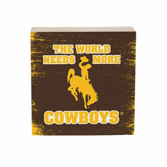 University of Wyoming Plock, Down Home Fans, 6x6, Home