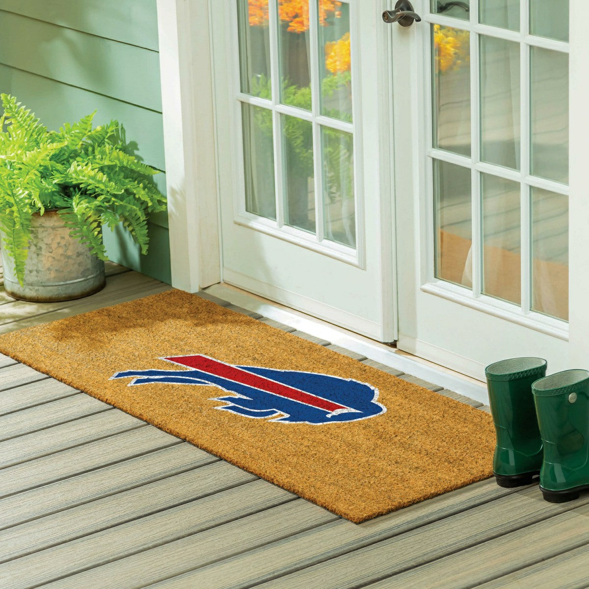 Buffalo Bills Extra Large Full Color Coir Mat, 60"x24", NFL