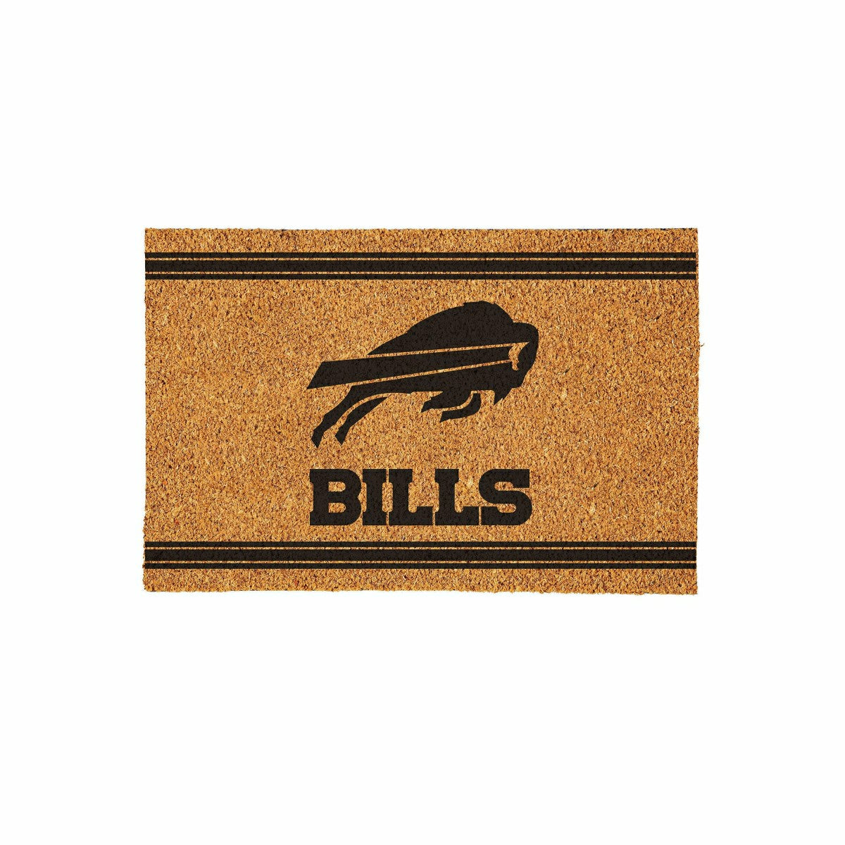 Buffalo Bills Large One Color Coir Mat, 36"x24", NFL