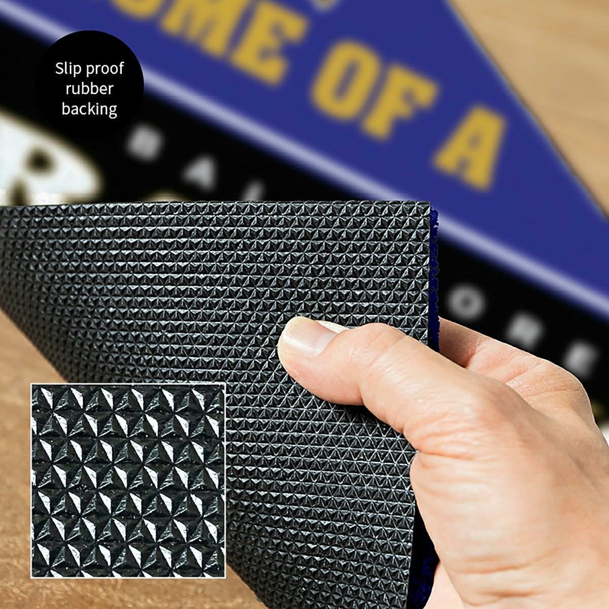 Baltimore Ravens, PVC Mat COLOR, Home of a Fan, NFL